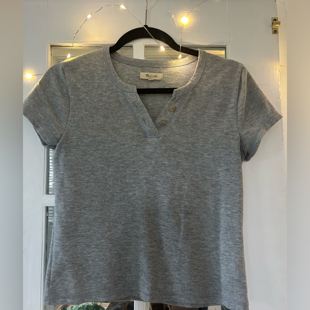 madewell henley tee